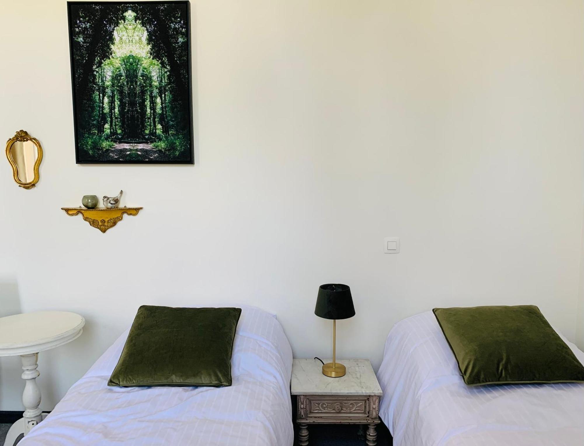 De Lotuspoort Met Mihr'S B&B In De Abdij Van 博尔内姆 外观 照片