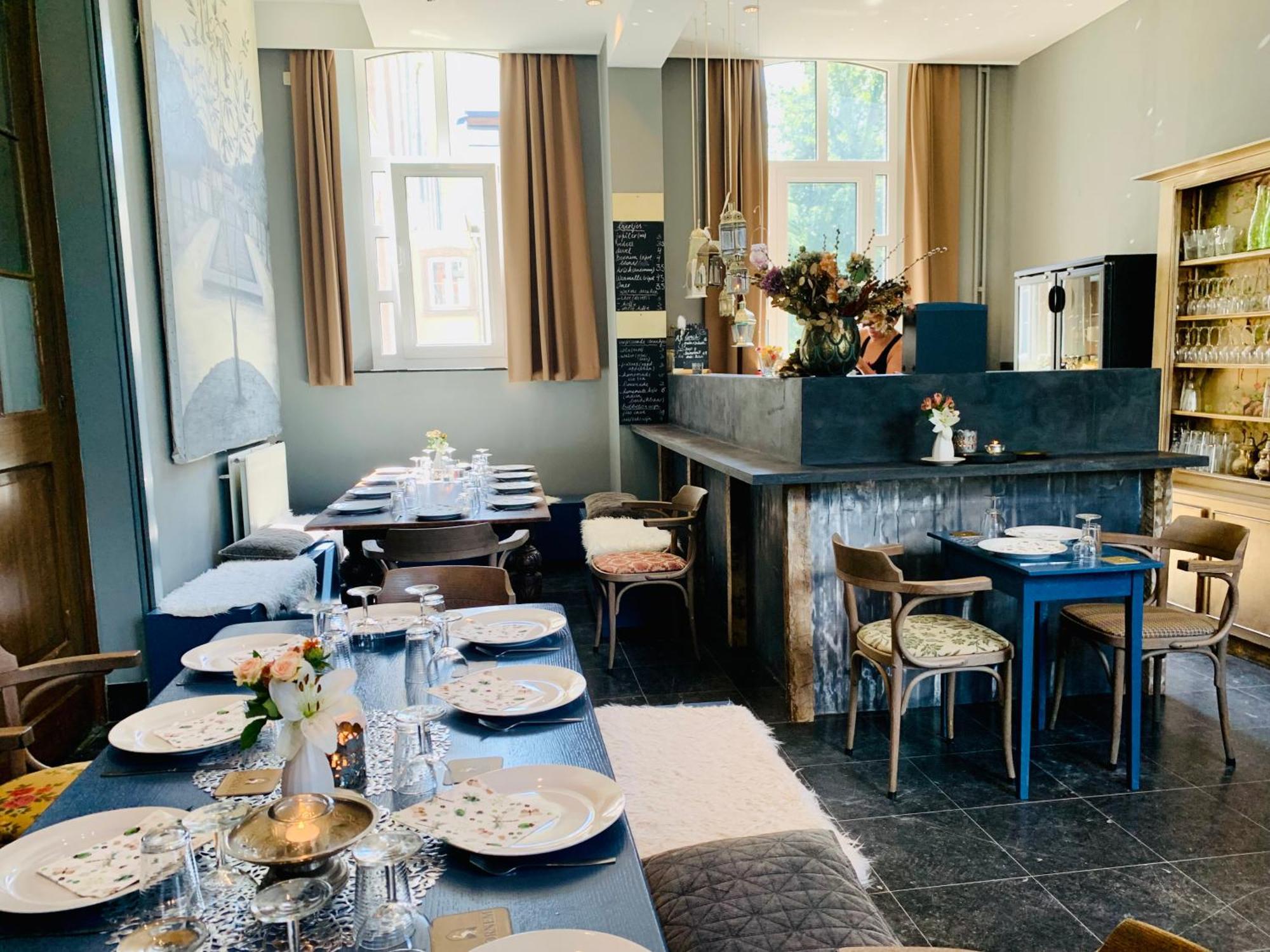 De Lotuspoort Met Mihr'S B&B In De Abdij Van 博尔内姆 外观 照片